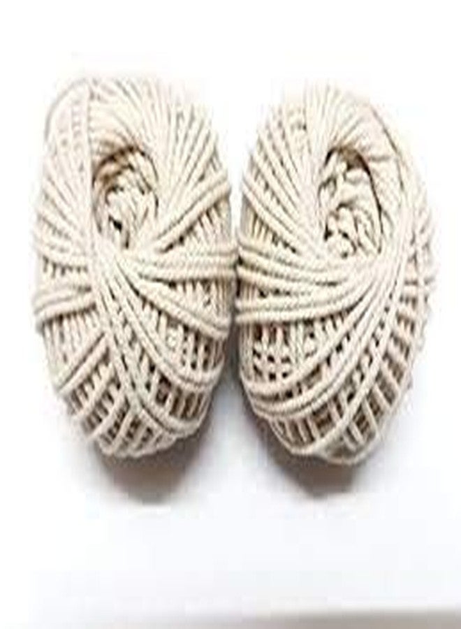RSP Quality bit ® Cotton Piping Thread Dori, White, Pack of 12 - Image 2